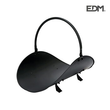 Korg för ved EDM 85753 Metall 48 x 35 x 38 cm