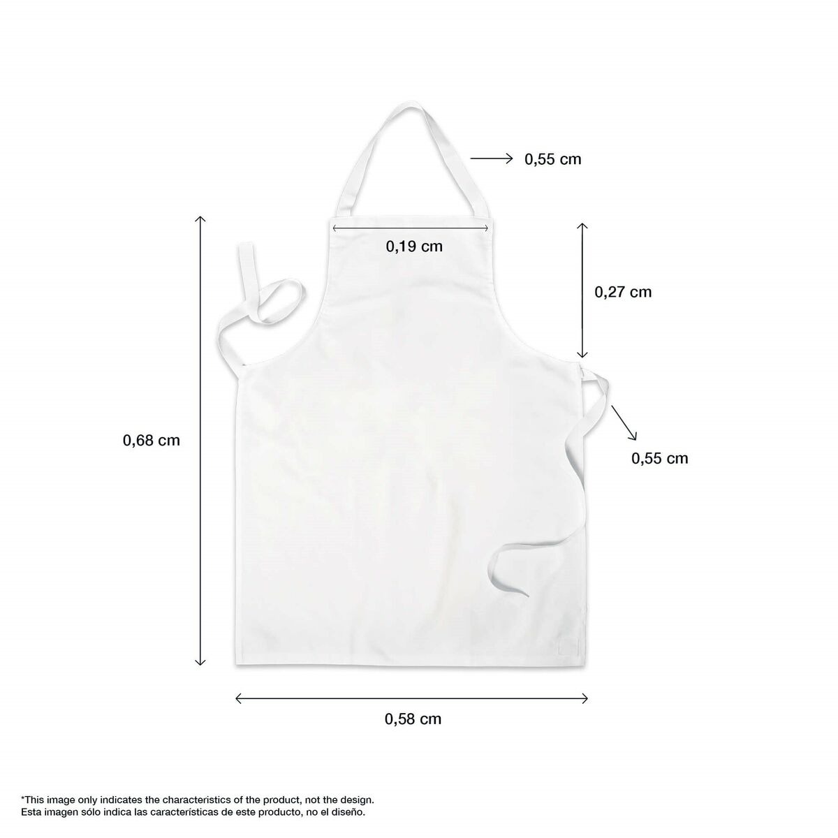 Förkläde Belum 0400-88 Multicolour 66 x 58 cm Barn - 2