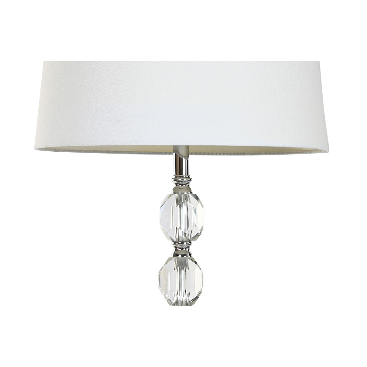 Golvlampa Home ESPRIT Vit Silvrig 50 W 220 V 35 x 35 x 150 cm (3 Delar) - 3