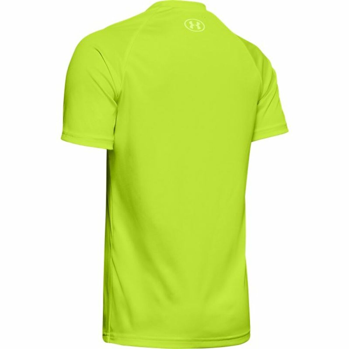T-shirt med kortärm Barn Under Armour Tech Big Logo Gul - 4