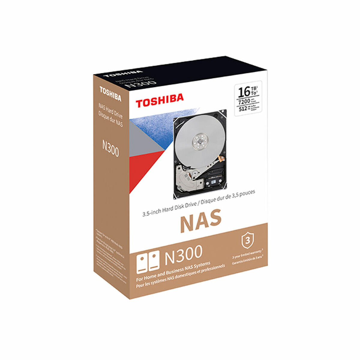 Hårddisk Toshiba HDWG440EZSTA         4 TB - 2