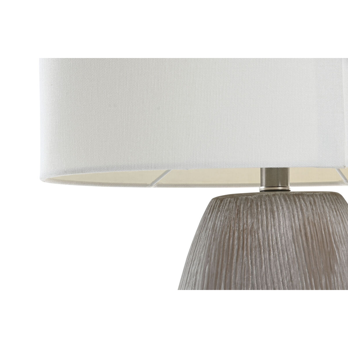 Bordslampa Home ESPRIT Beige 50 W 220 V - 3