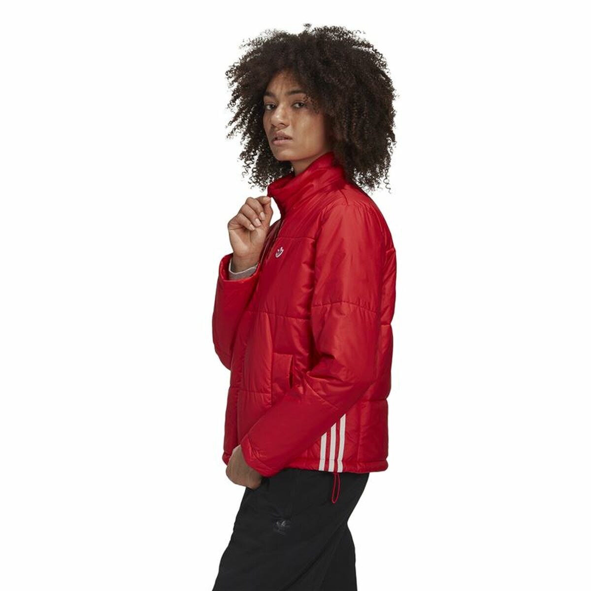 Sportjacka, Dam Adidas Originals Puffer Röd - 5