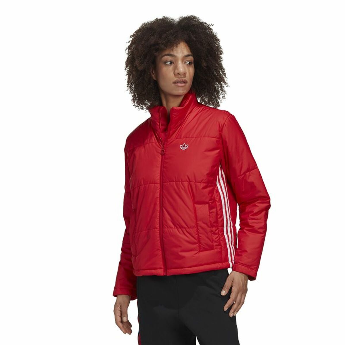 Sportjacka, Dam Adidas Originals Puffer Röd - 3