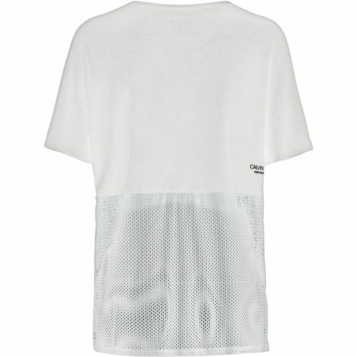 T-shirt med kortärm Dam Calvin Klein Tank Vit - 3