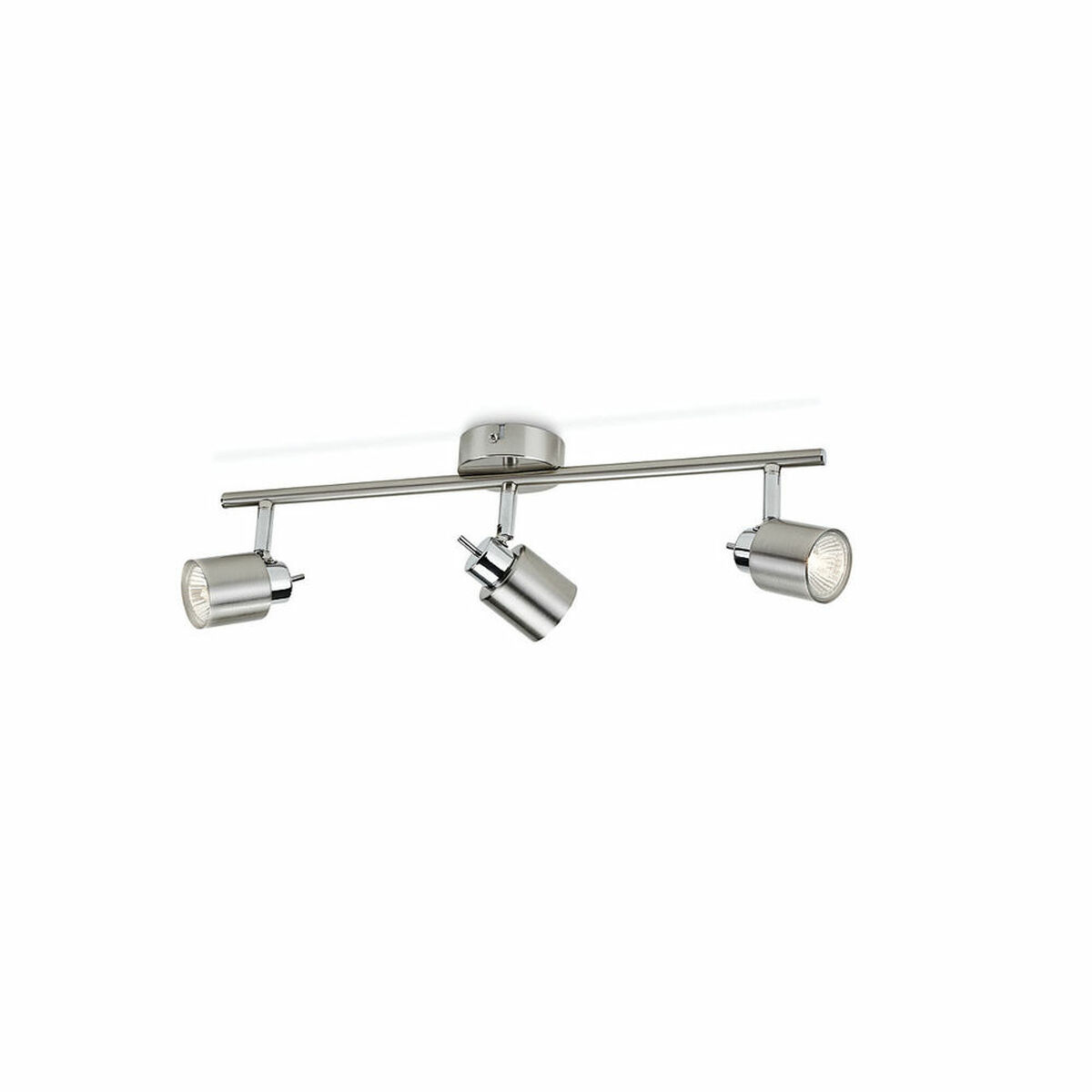 Taklampa Philips Foco Silvrig Metall 10 x 49 x 15,5 cm GU10 3 - 6