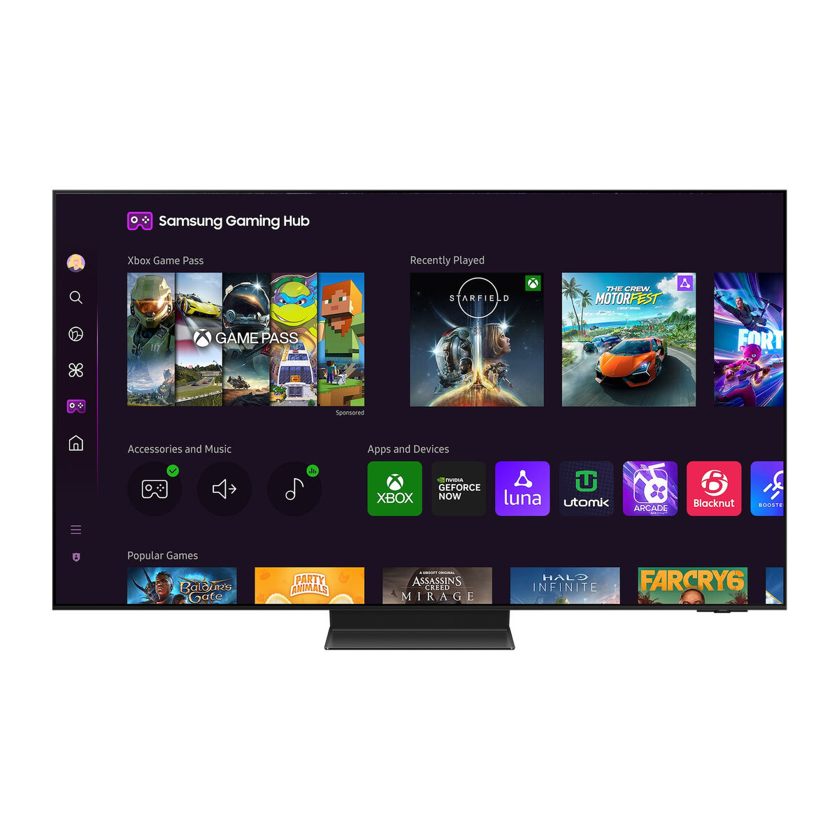 Smart TV Samsung TQ77S95DATXX 77 77" 4K Ultra HD LED HDR OLED QLED - 2