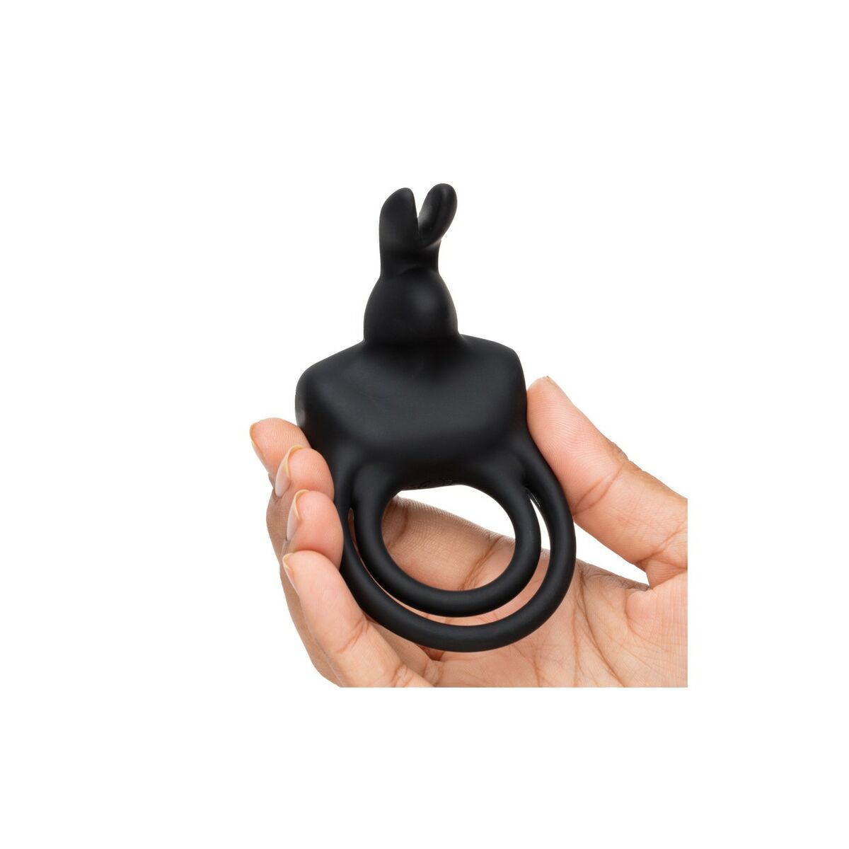 Ringvibrator Rabbit Love Happy Rabbit 06500 Svart - 5