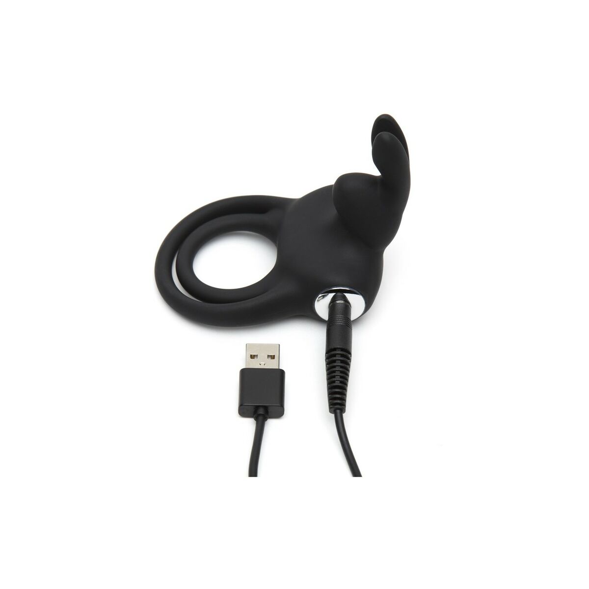 Ringvibrator Rabbit Love Happy Rabbit 06500 Svart - 6