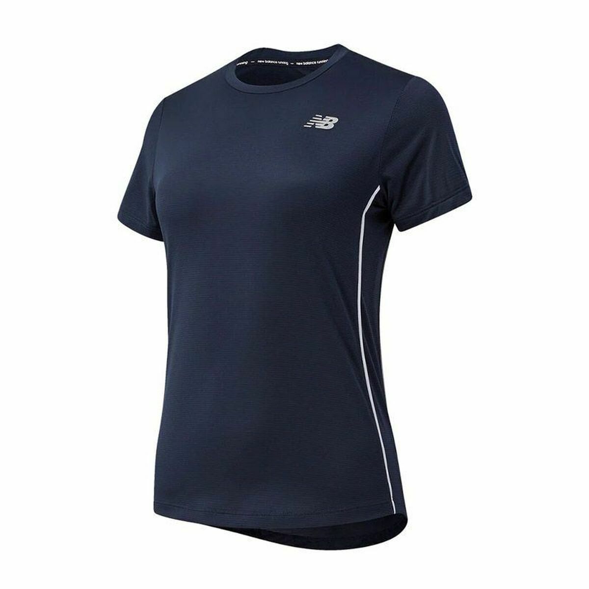 T-shirt med kortärm Herr New Balance Accelerate Mörkblå - 2