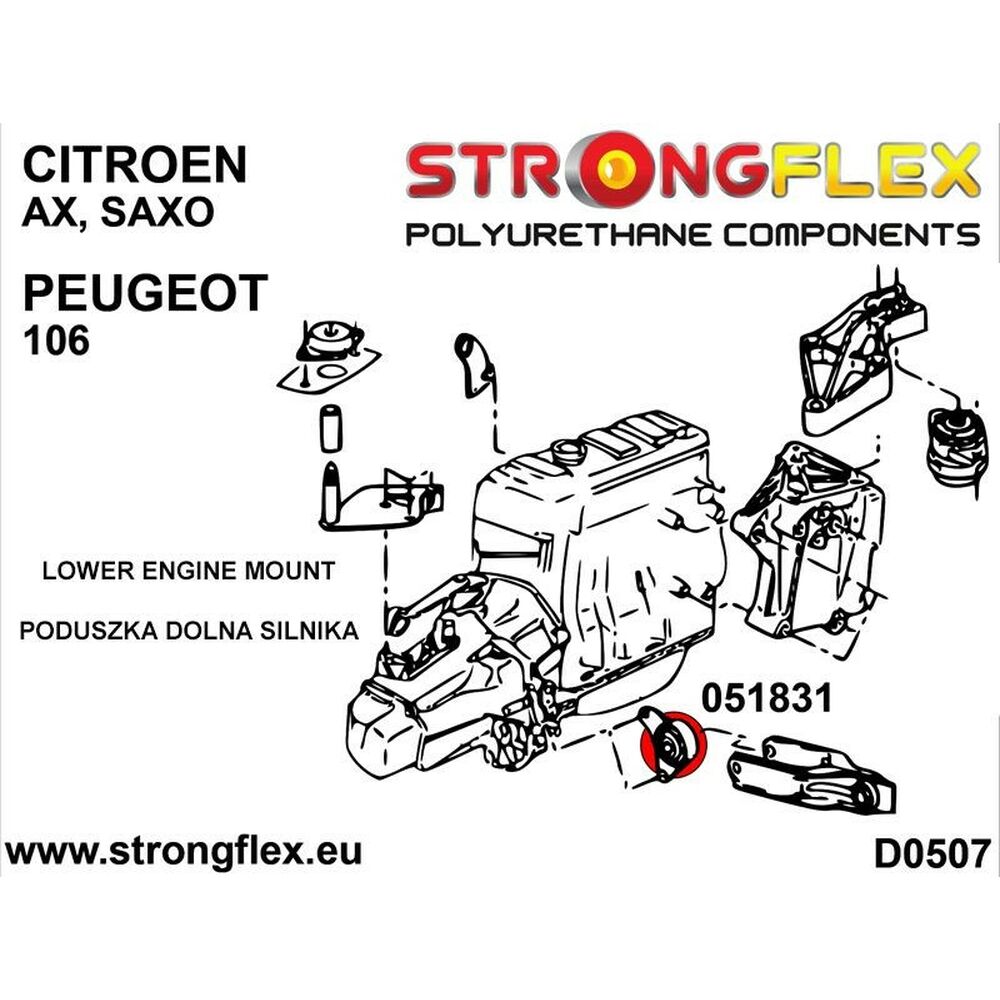 Silentblock Strongflex STF051831B - 3