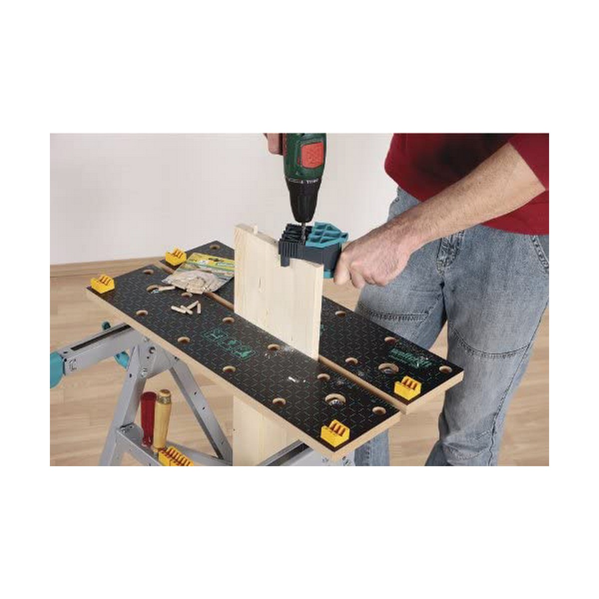 arbetsbänk Wolfcraft 6177000 Munkavle - 17