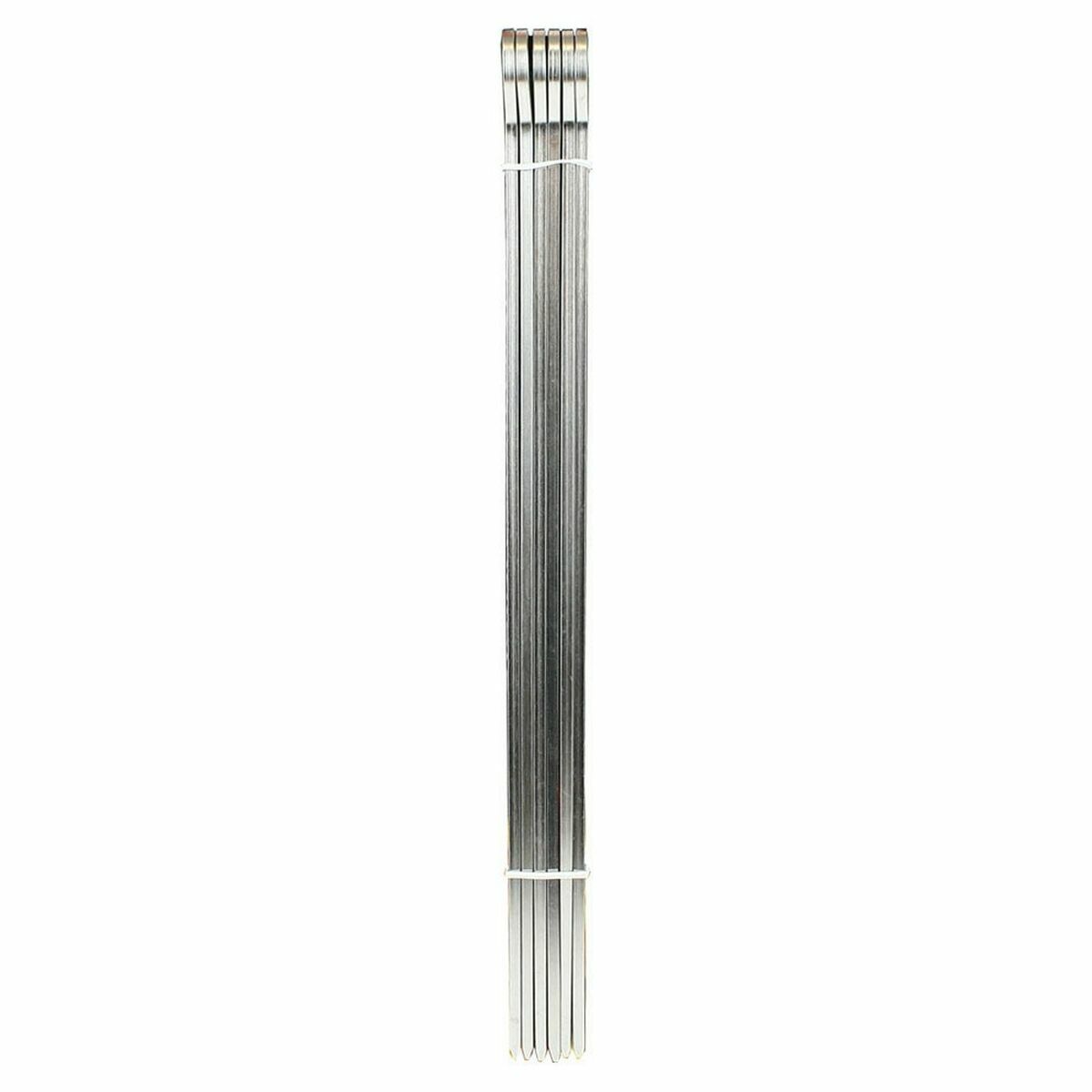 Set med grillspett för barbecue Algon Metall 6 Delar (24 antal) (33 cm x 4 mm) - 3