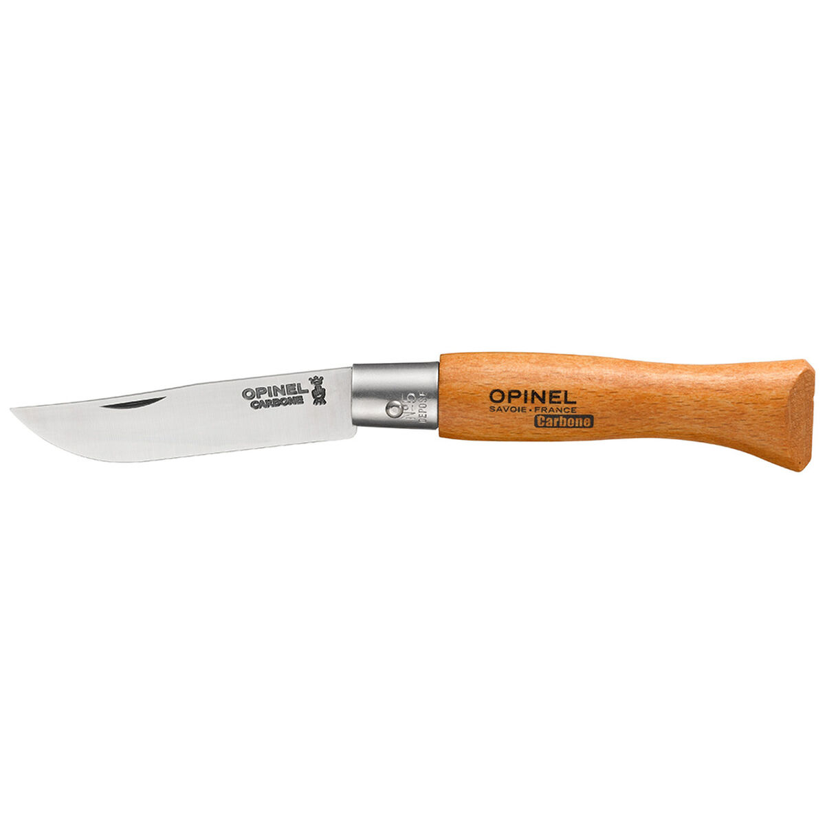 Pennkniv Opinel nº5 Kolstål bokträ 6 cm