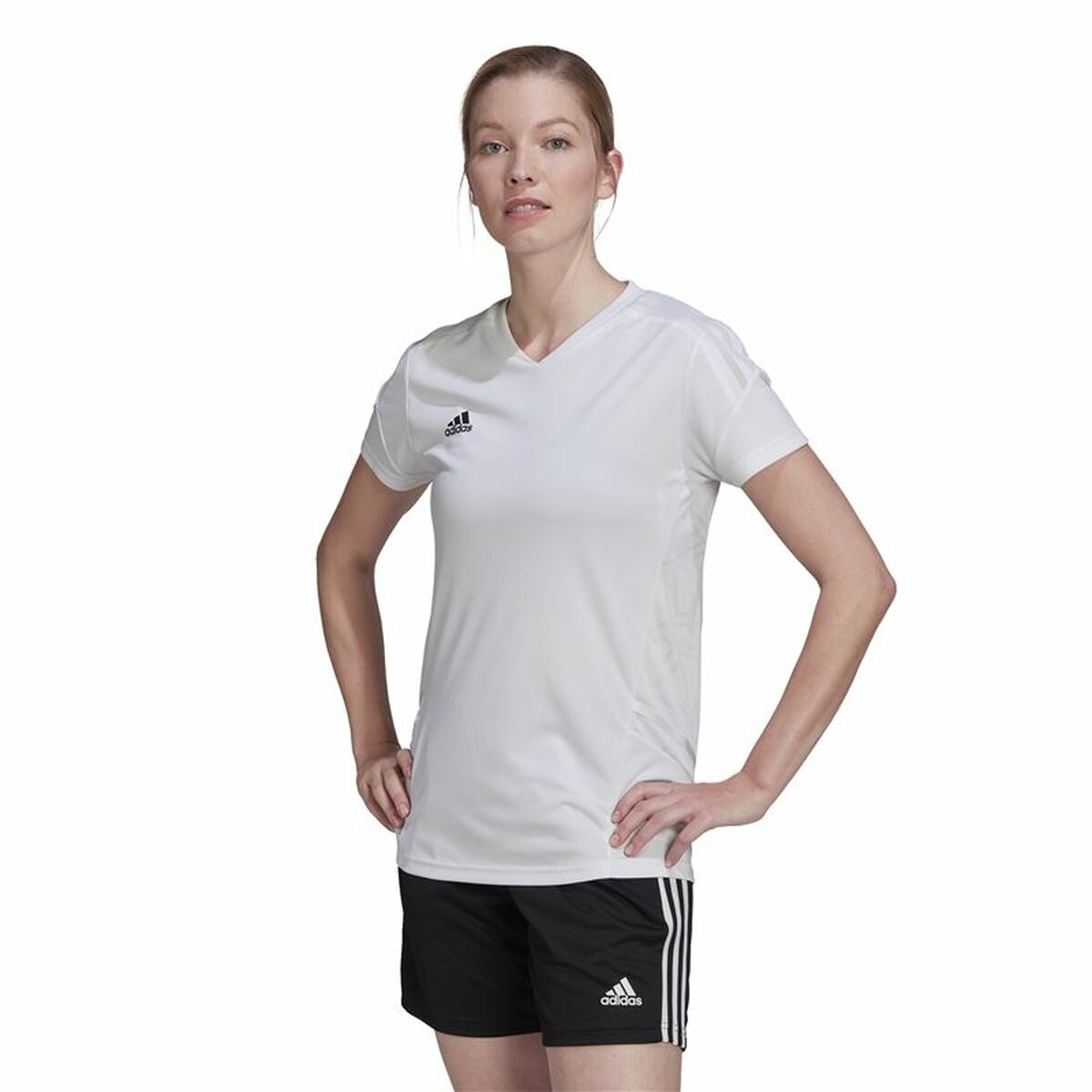 Fotbollströja Adidas Con22 Vit - 3