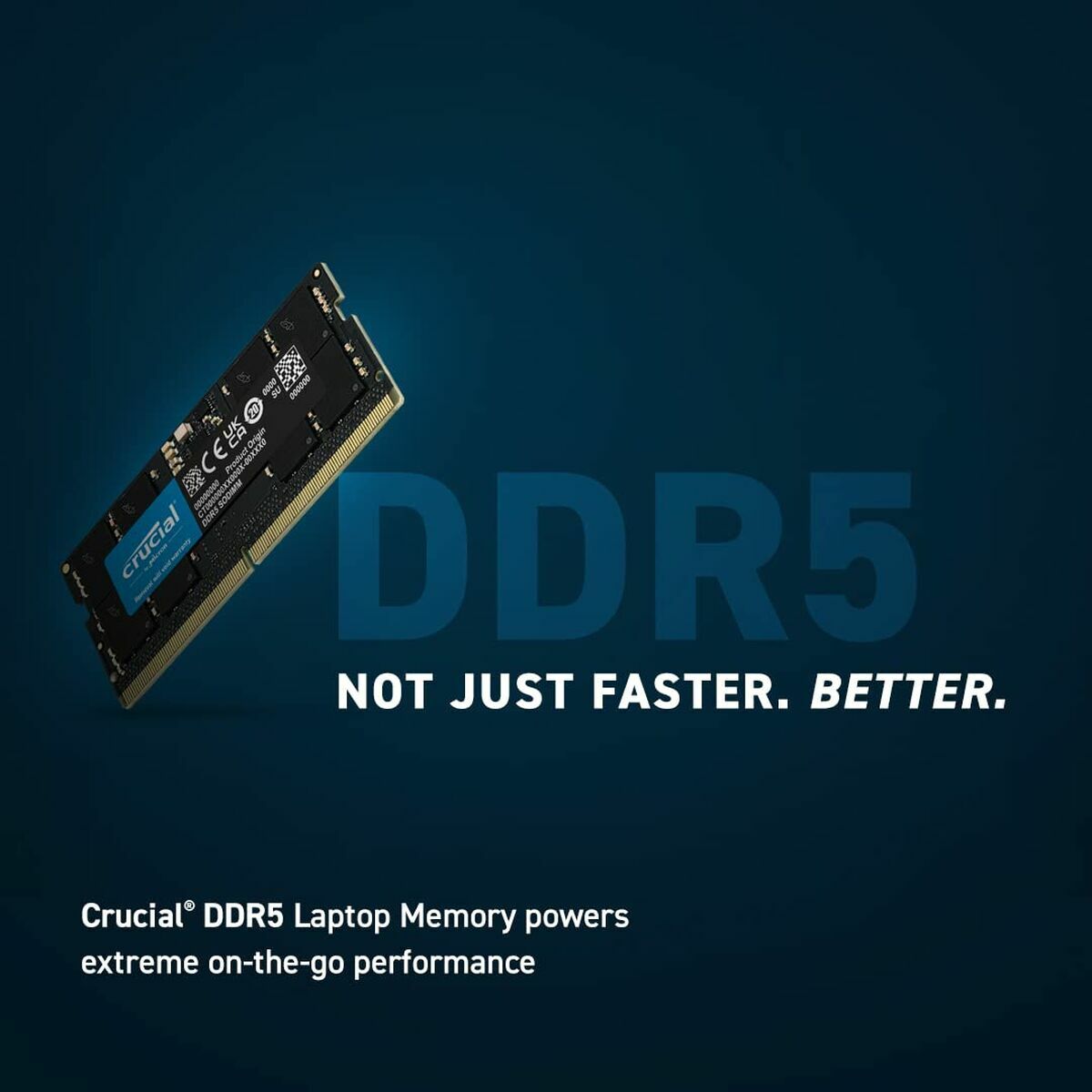 RAM-minne Crucial CT8G56C46S5 8 GB DDR5 5600 MHz CL46 - 3