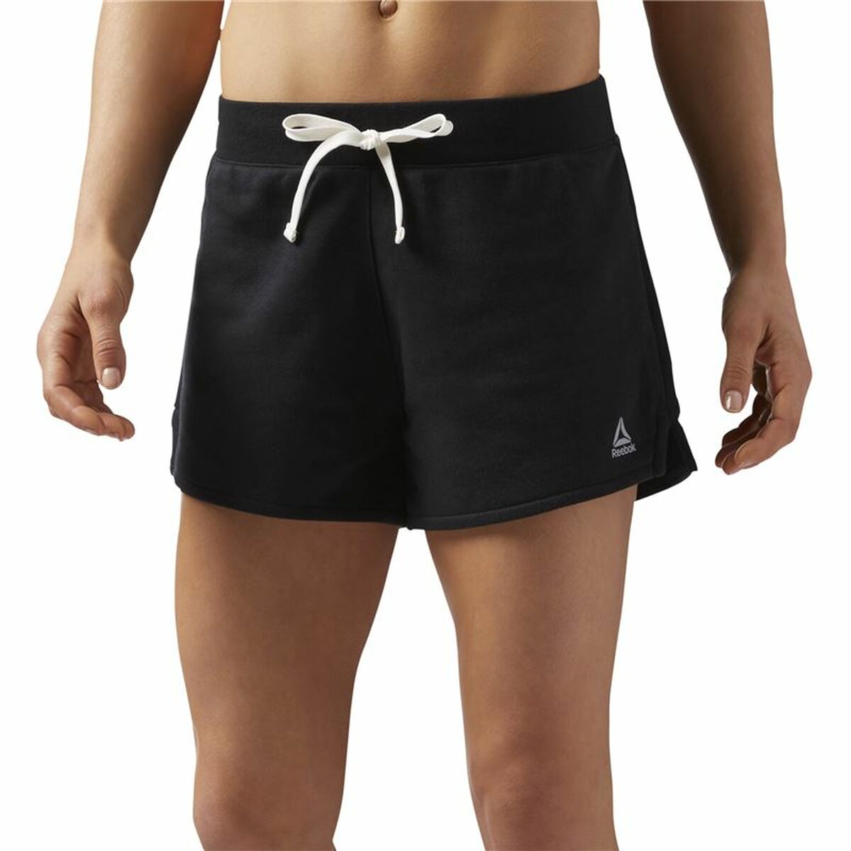 Sportshorts för kvinnor Reebok Elements Simple Svart - 17