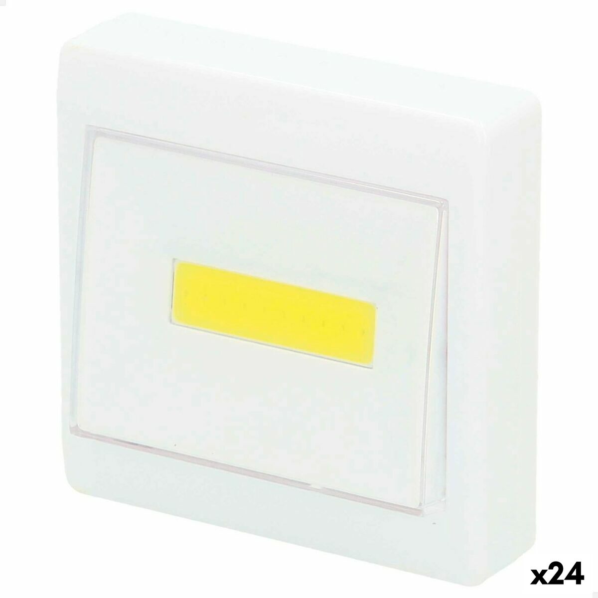 Strömbrytare Aktive Vit 8,5 x 8,5 x 3 cm (24 antal)
