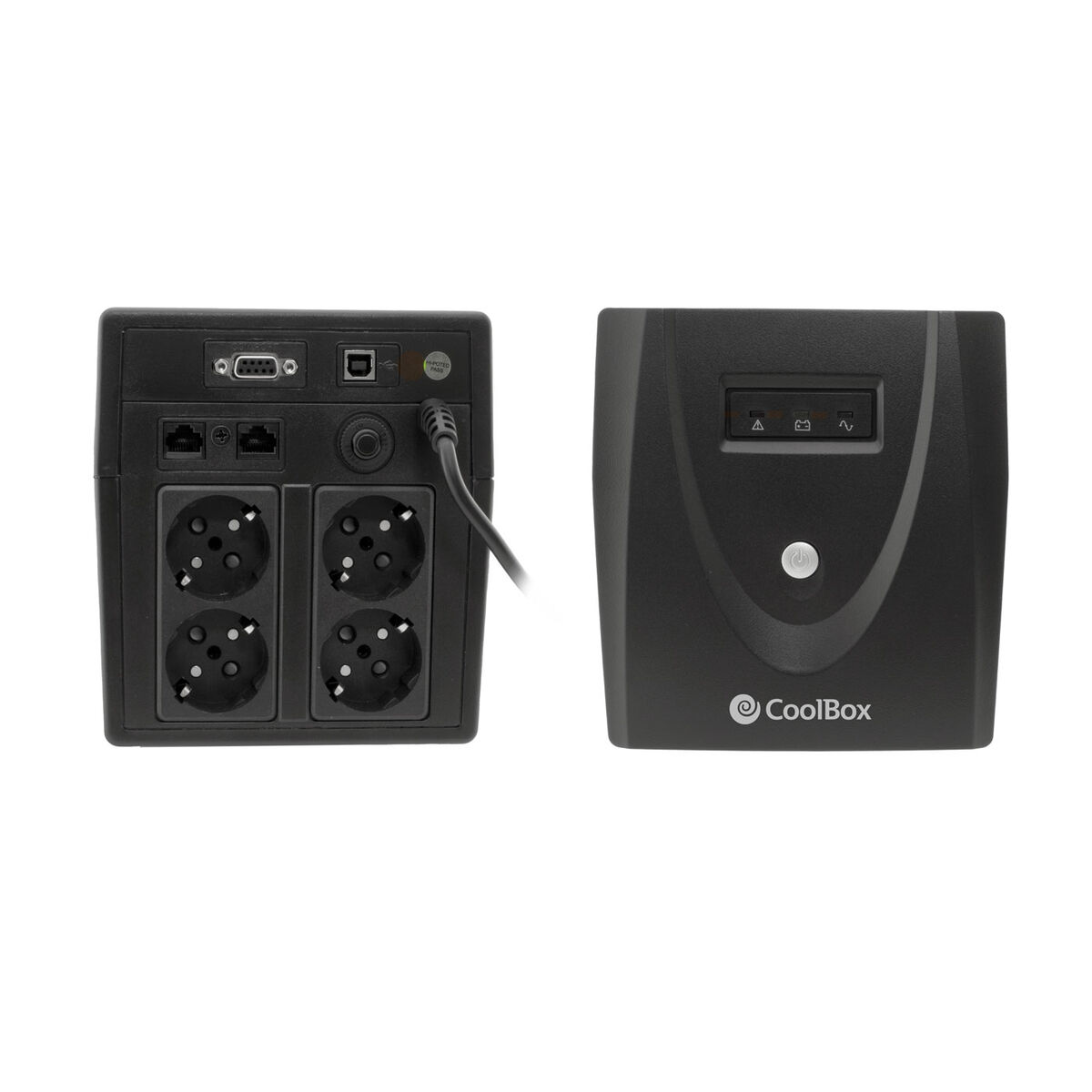 System för Avbrottsfri Strömförsörjning Interaktiv (UPS) CoolBox COO-SAIGD3-1K 600 W