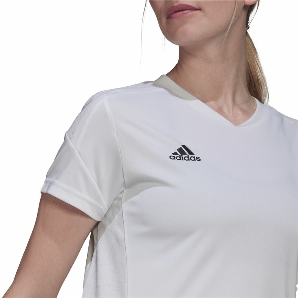 Fotbollströja Adidas Con22 Vit - 7