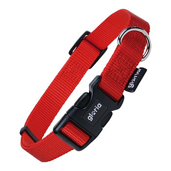 Hundhalsband Gloria Slät Röd Storlek L (36-70 cm)