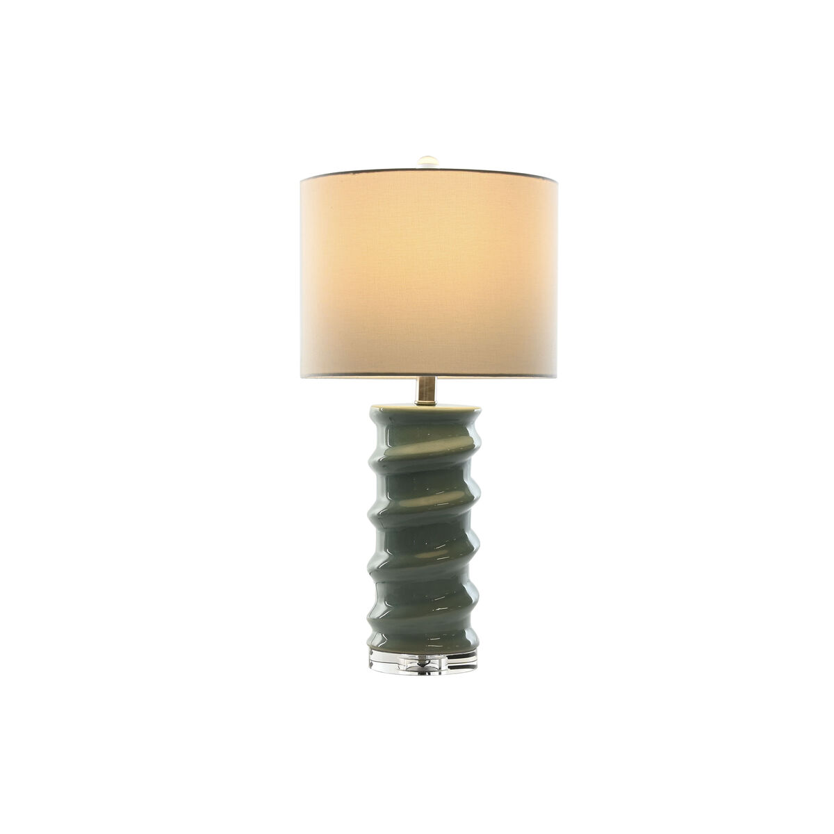 Bordslampa Home ESPRIT Vit Himmelsblå 50 W 220 V - 2