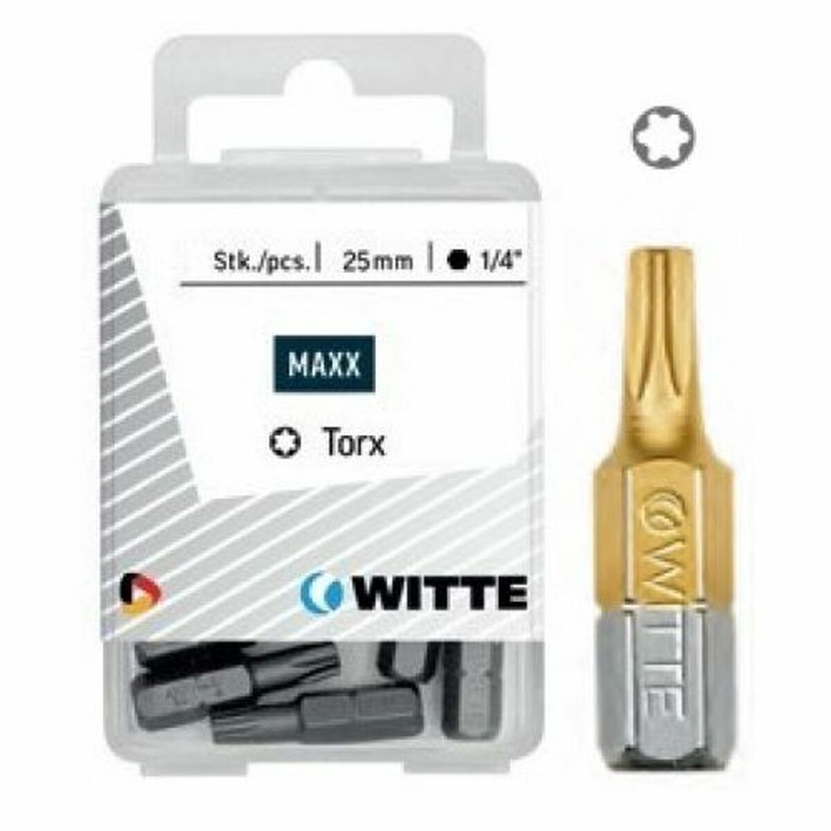 Bitssats WITTE TX Torx 5 antal