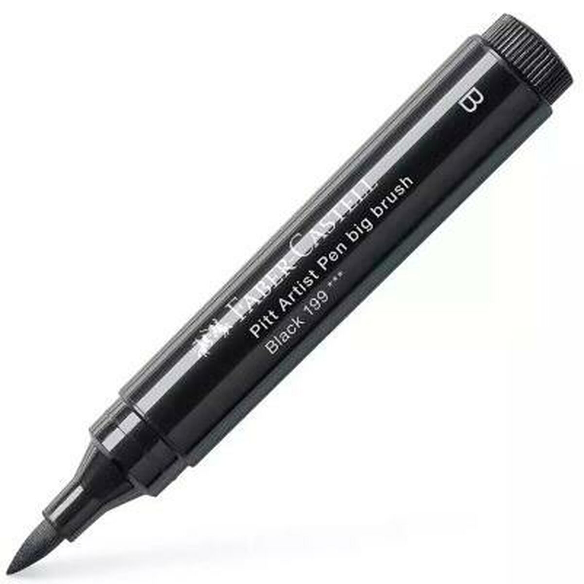 Tuschpennor Faber-Castell Pitt Artist Pensel Svart (4 Delar) - 4