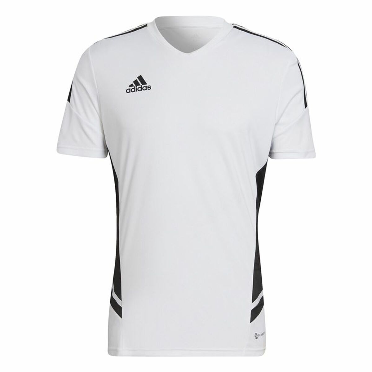 Kortärmad fotbollströja för herrar Adidas Con22 Vit