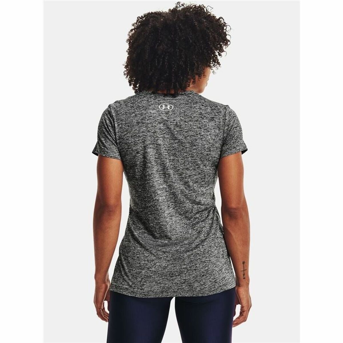 T-shirt med kortärm Dam Under Armour Tech Twist Grå - 4