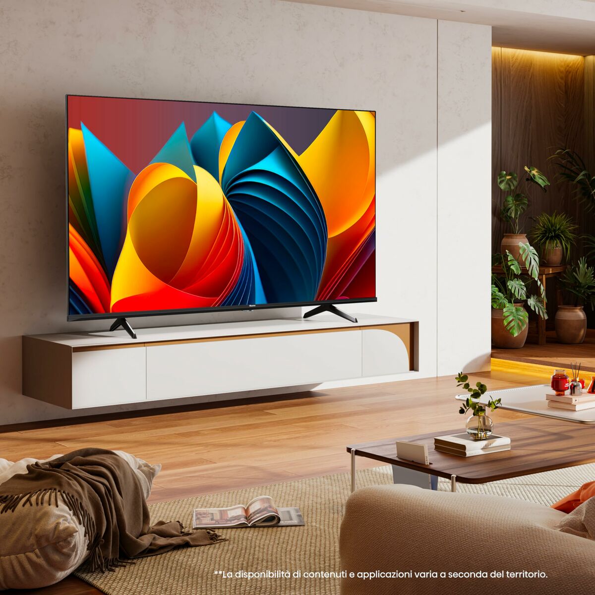 Smart TV Hisense 43E77NQ      43 4K Ultra HD 43" LED HDR D-LED QLED - 6