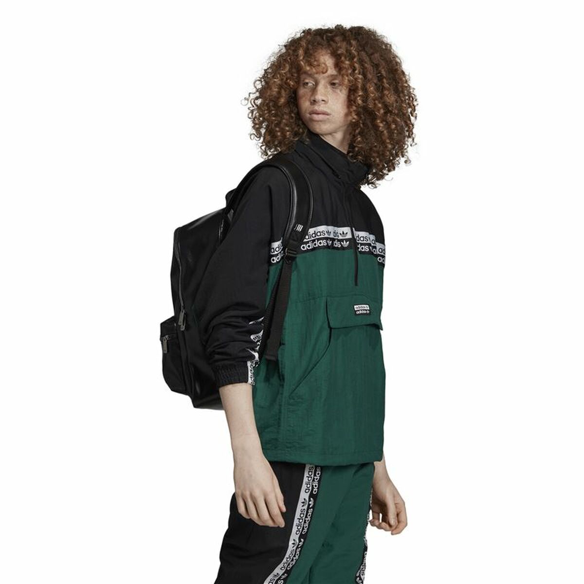 Träningsjacka Herr Adidas Originals R.Y.V. BLKD 2.0 Track Mörkgrön - 5