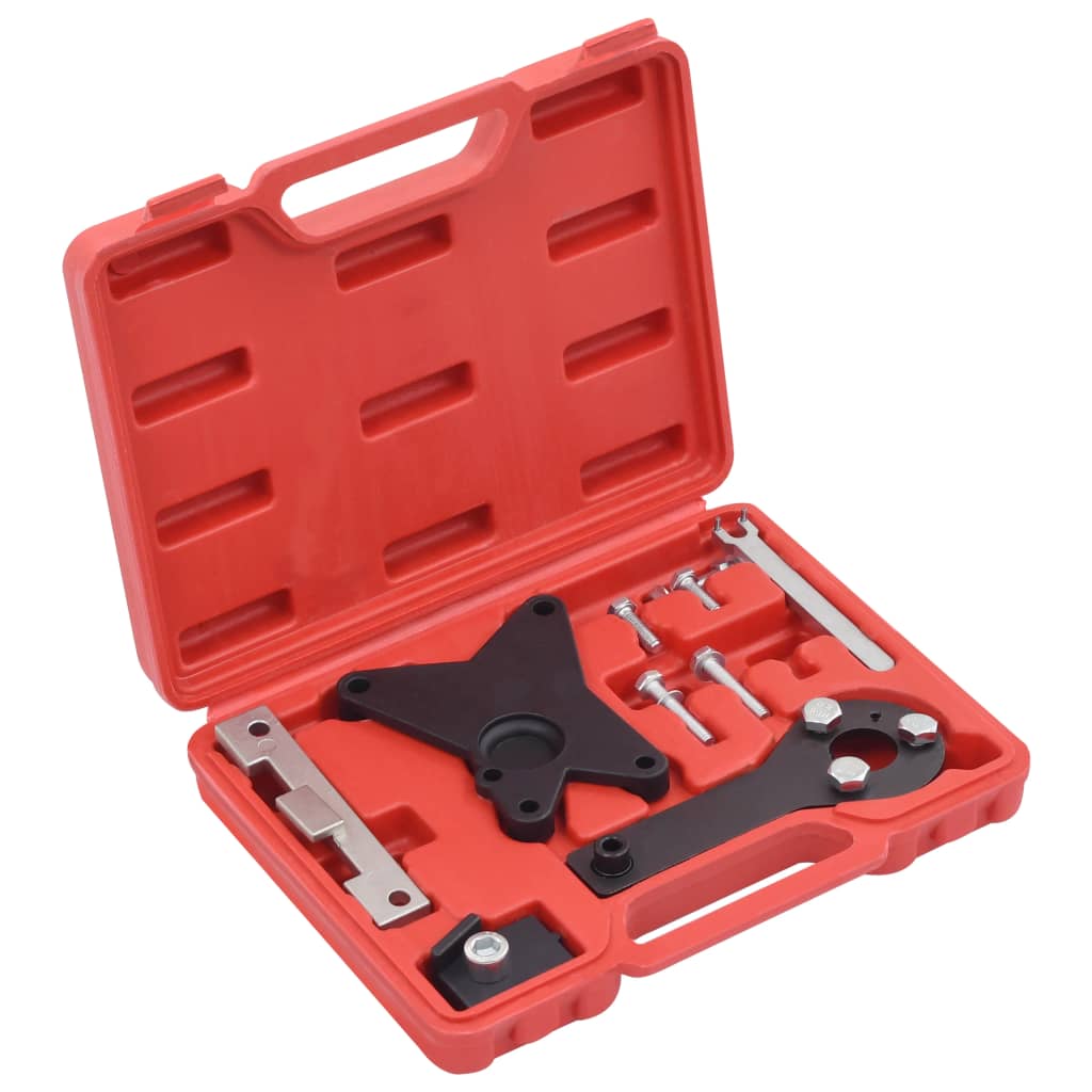 vidaXL Motorinställningsverktyg 9 delar