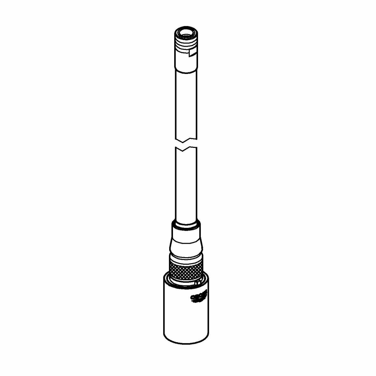Duschslang Grohe Minta 46592000 Silvrig Rostfritt stål Kromad - 2