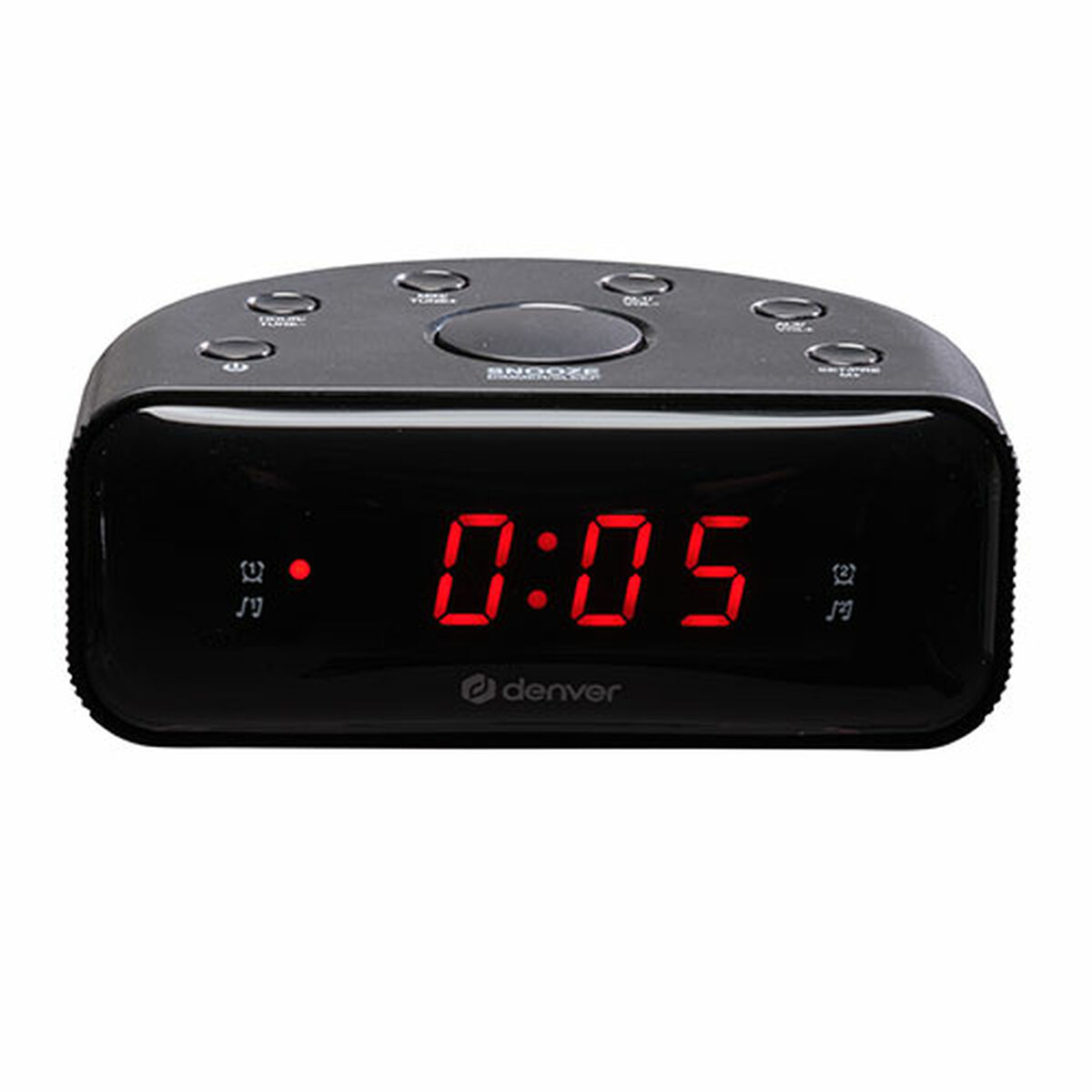 Väckarklocka Denver Electronics Svart - 2