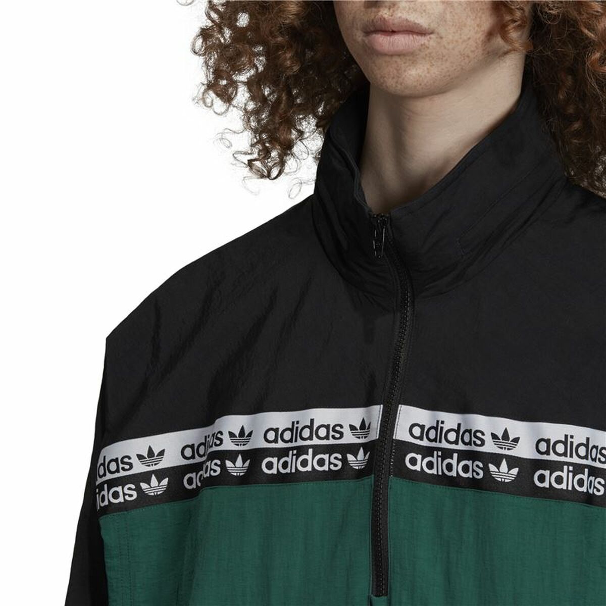 Träningsjacka Herr Adidas Originals R.Y.V. BLKD 2.0 Track Mörkgrön - 8