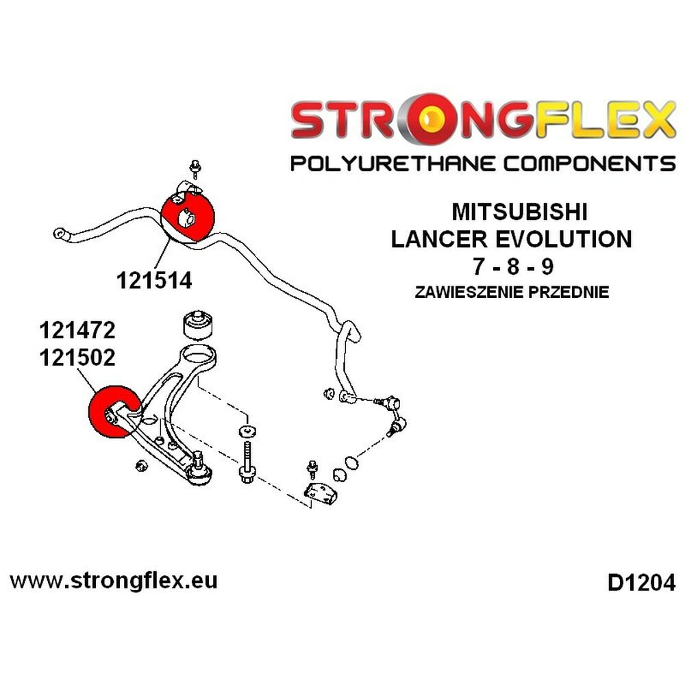 Silentblock Strongflex STF126144B - 4