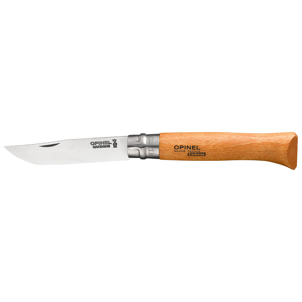 Pennkniv Opinel Nº12 Kolstål bokträ 12 cm