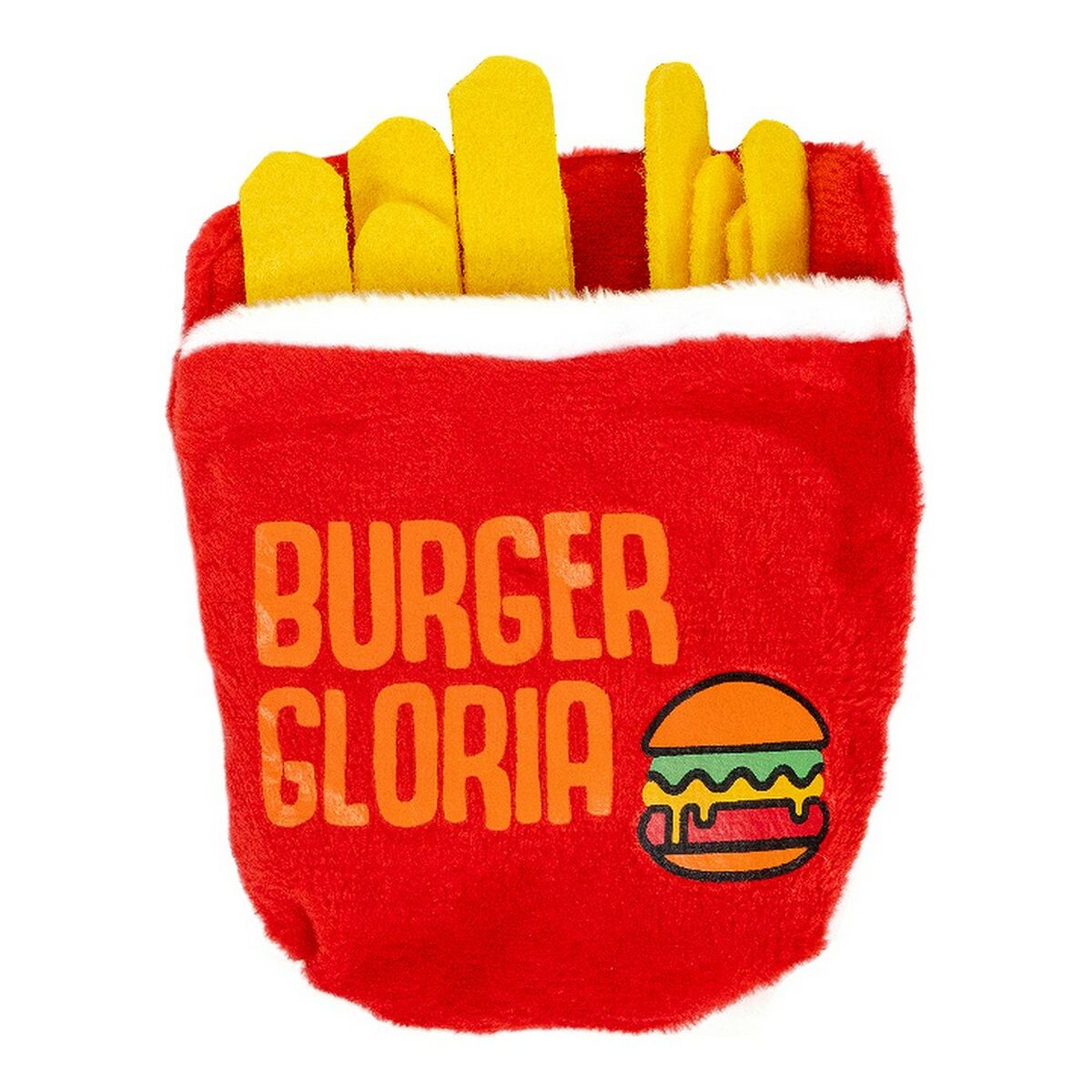 Mjuk leksak för hundar Gloria Pommes frites