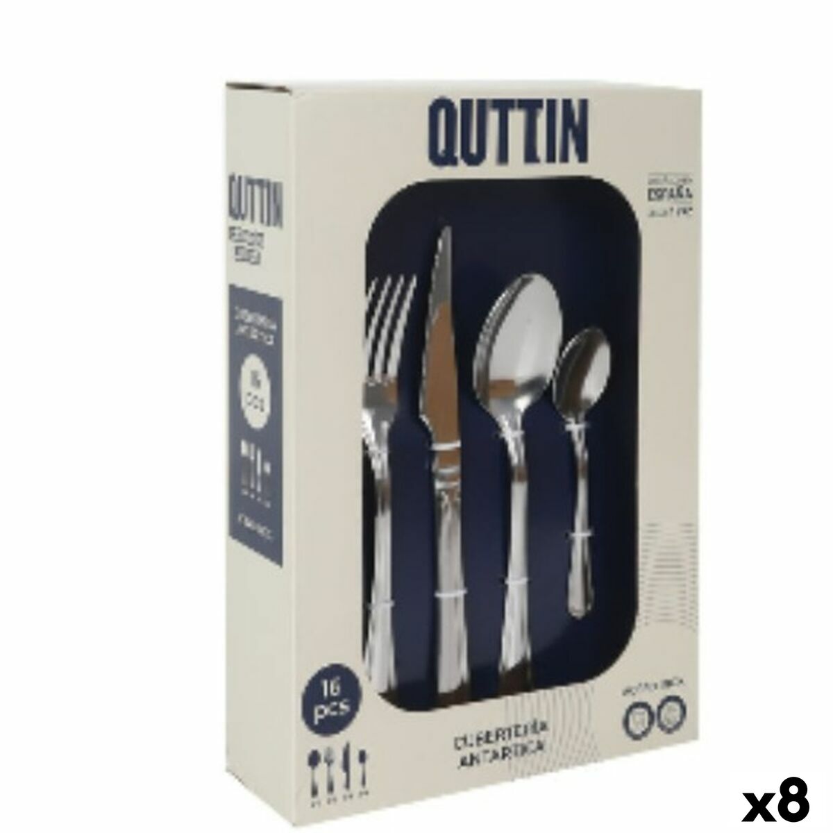 Bestick Quttin Antartica (8 antal)