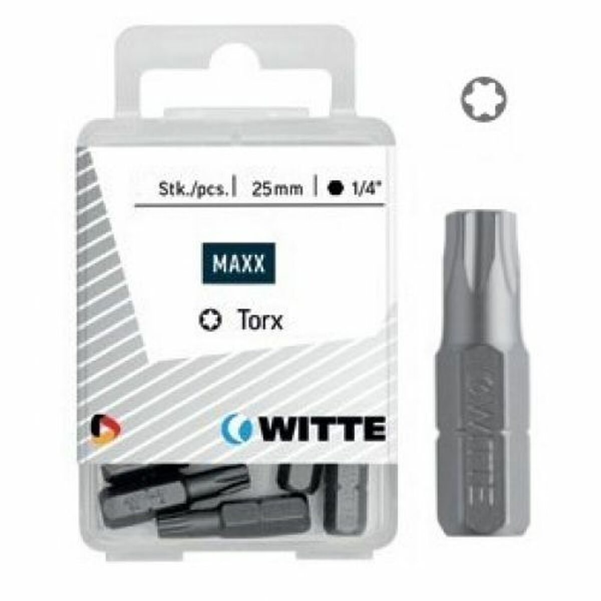 Bitssats WITTE TX 5 antal