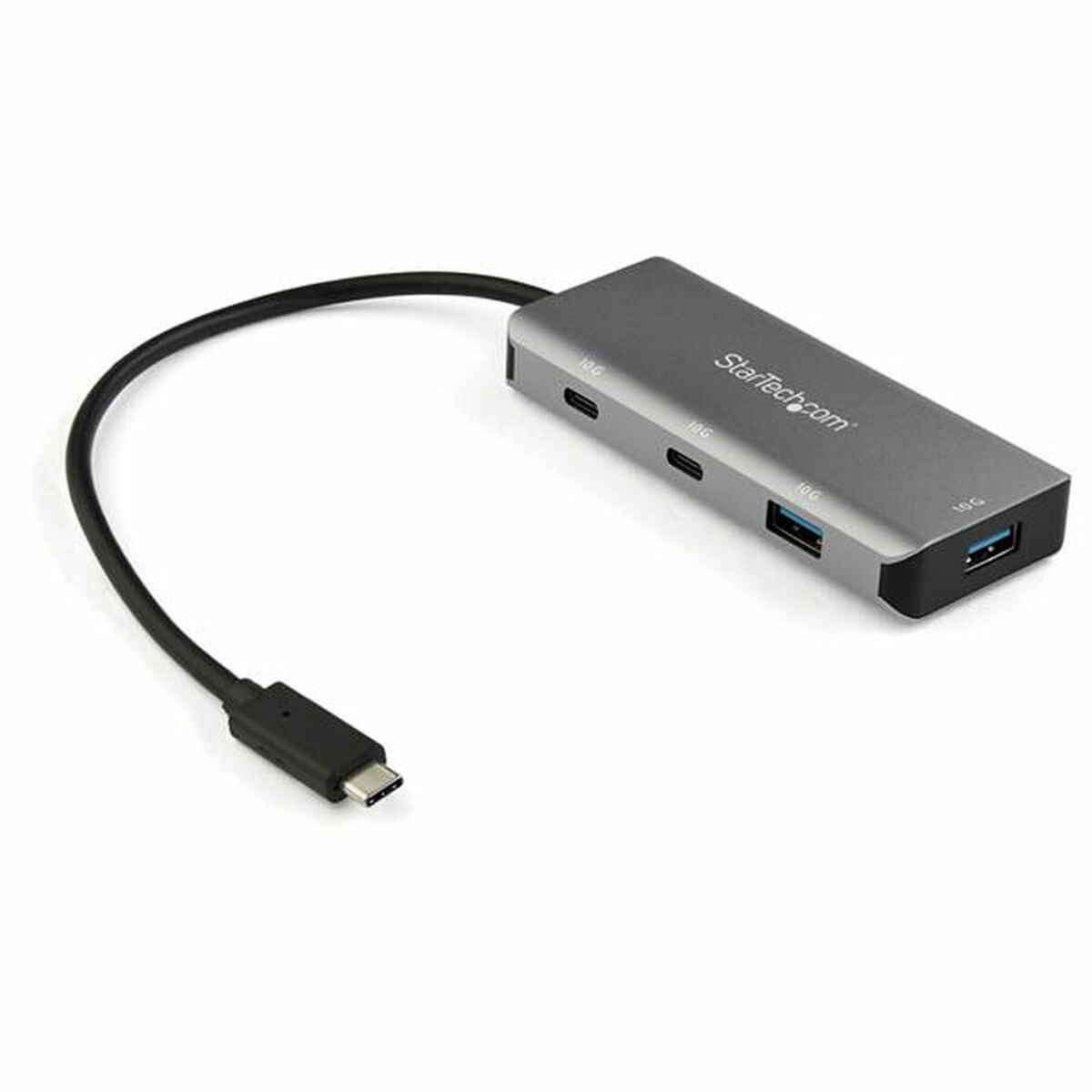 USB-HUB Startech HB31C2A2CB Grå Svart/Grå