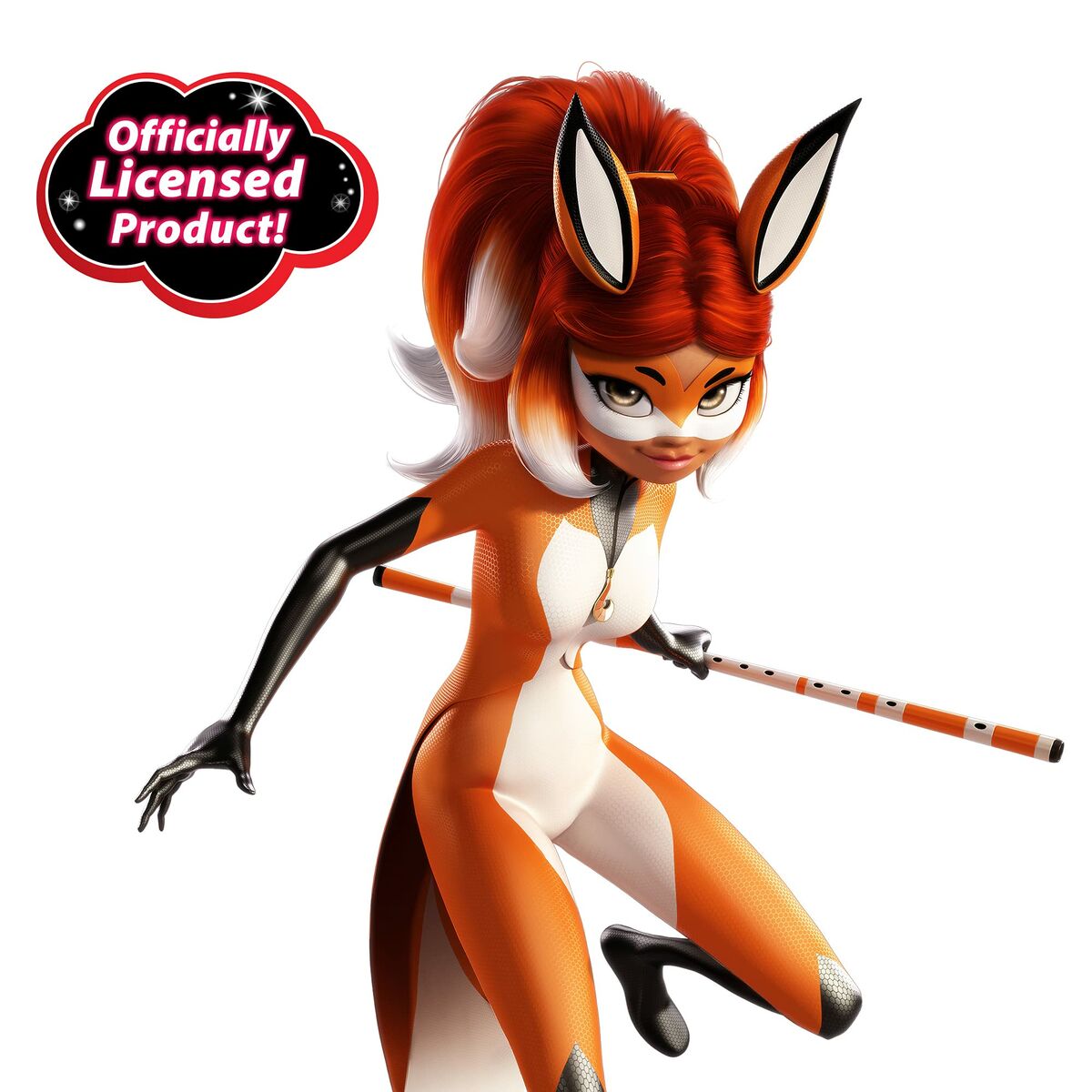 Maskeraddräkt för barn Miraculous: Tales of Ladybug & Cat Noir Transformation Set - Rena Rouge Orange 4 Delar - 3