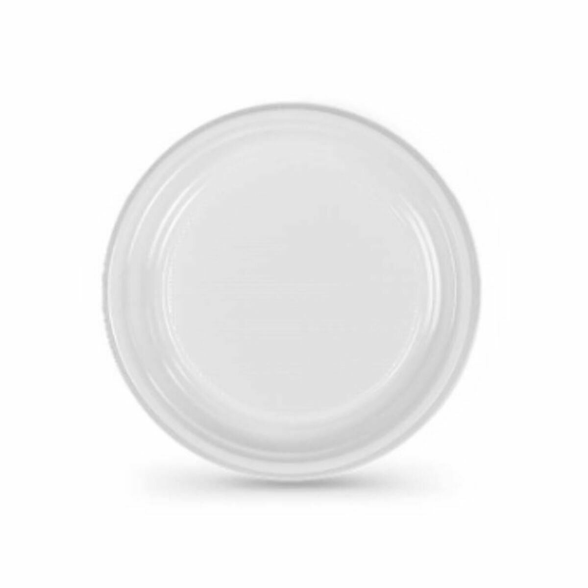 Set med återanvändbara tallrikar Algon Vit 20,5 x 20,5 x 2 cm (36 antal) - 2