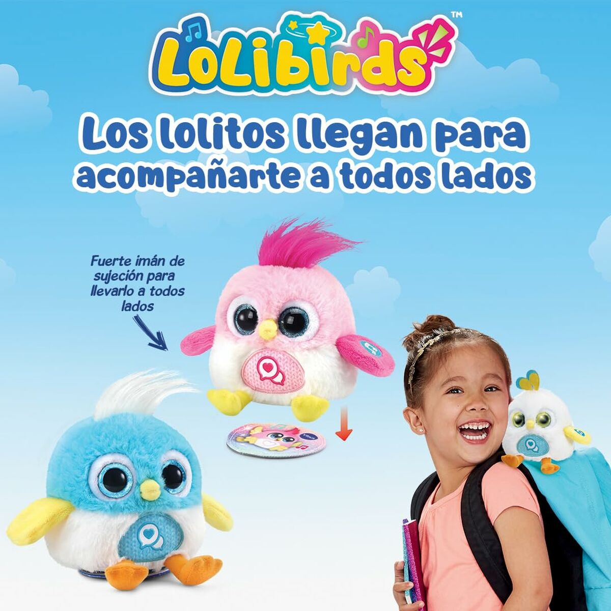Mjukdjur med ljud Vtech Lolibirds Lolito Blå - 14