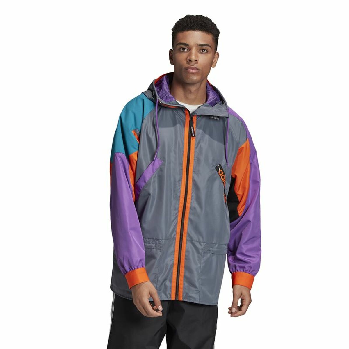 Träningsjacka Herr Adidas Originals Karkaj Mörkgrå - 3