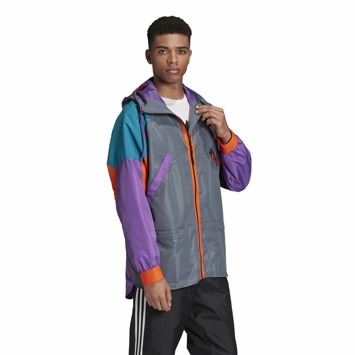 Träningsjacka Herr Adidas Originals Karkaj Mörkgrå - 6