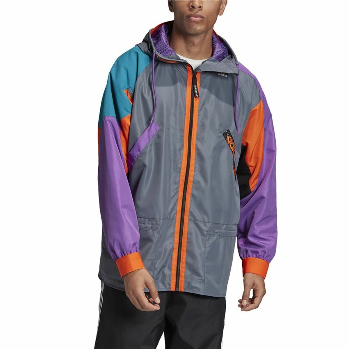 Träningsjacka Herr Adidas Originals Karkaj Mörkgrå - 5