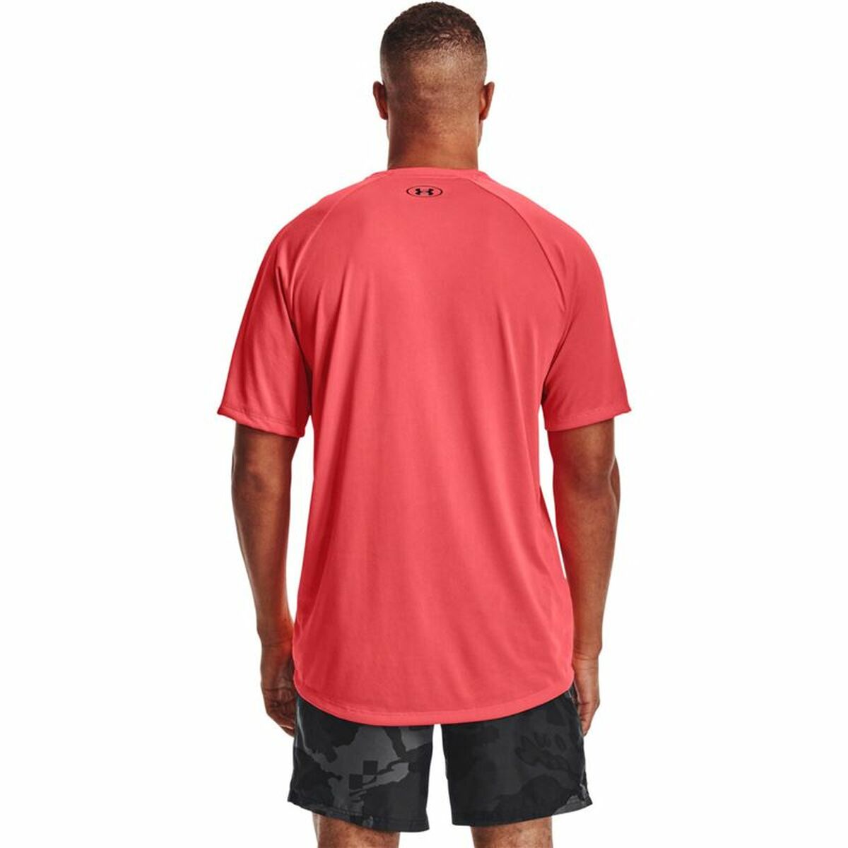 T-shirt med kortärm Herr Under Armour Tech 2.0 Röd - 3