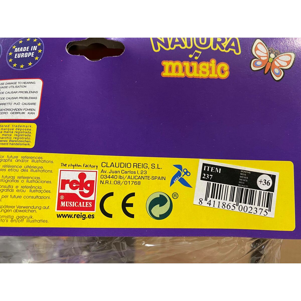 Musikalisk Leksak Reig Saxofon 41 cm - 10